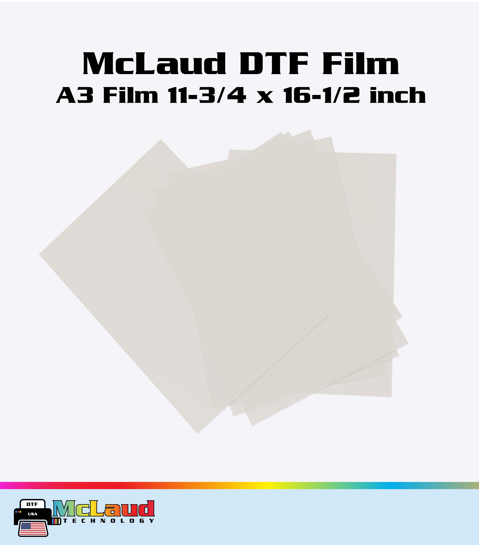 McLaud DTF Premium Film in Roll – McLaud Technology