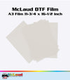 McLaud DTF Film A3 (11.75 x 16.5 inch)