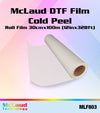 McLaud DTF Premium Film in Roll, Single Coat